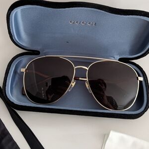 ❣️💥 GUCCI AVIATOR BRAND NEW SUNGLASSES W/ ORIGINAL CASE+POUCH